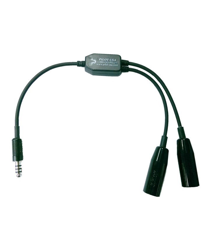 Adaptador Dos Cascos Helicóptero PA-72H Pilot-Usa Adaptadores