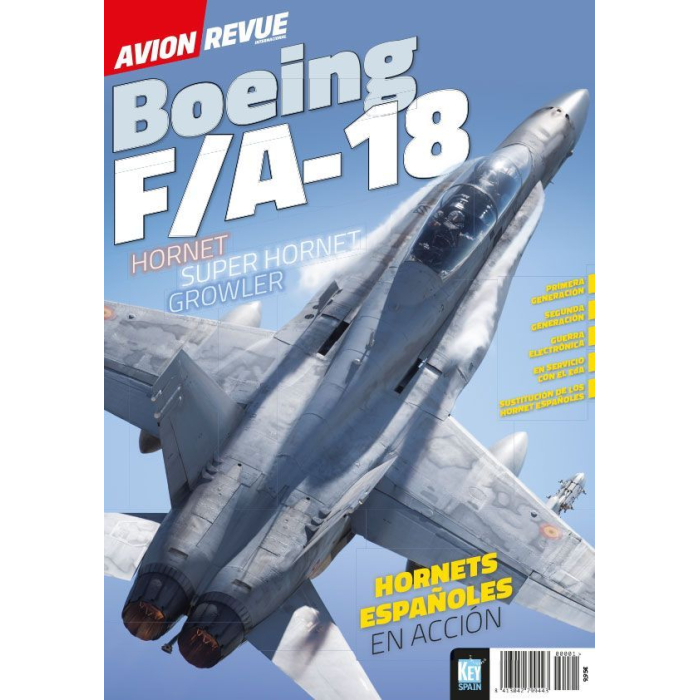 Monográfico Boeing F/A-18 Avión Revue Monográficos 8413042799443 BuckerBook 11,95 € 