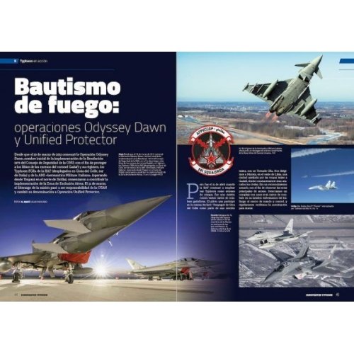 MONOGRÁFICO EUROFIGHTER TYPHOON AVIÓN REVUE 8413042770756  Monographs 2