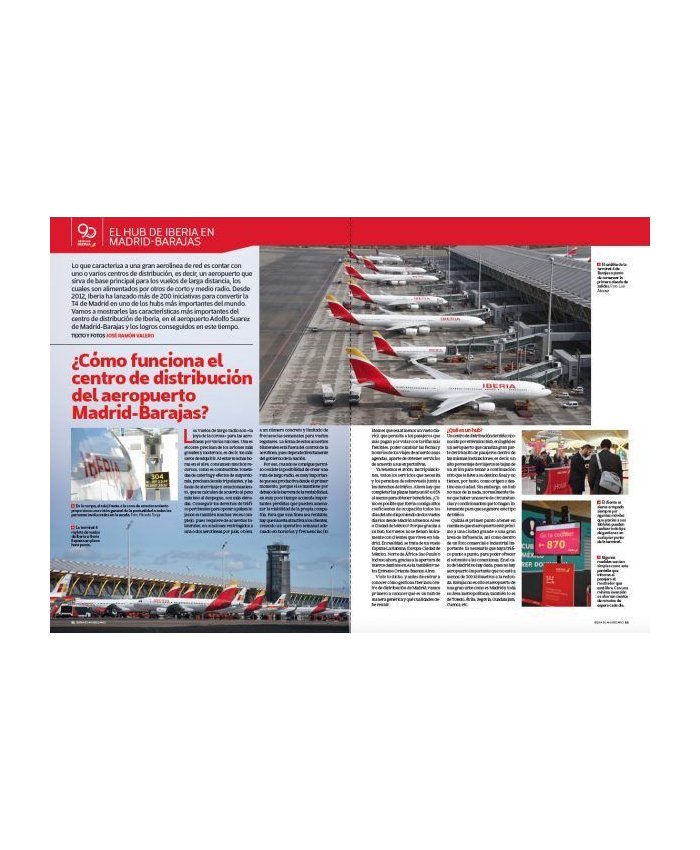 MONOGRÁFICO IBERIA, PASADO, PRESENTE Y FUTURO AVIÓN REVUE 8413042674931  Monográficos