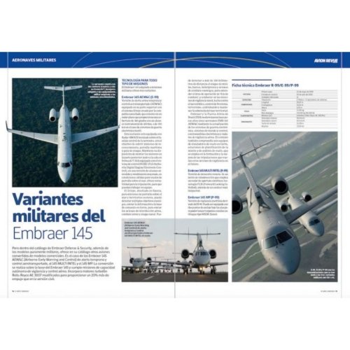 MONOGRÁFICO 50 AÑOS EMBRAER AVIÓN REVUE 8413042770596 AvionRevue Monographs 2
