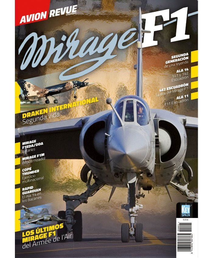 MONOGRÁFICO MIRAGE F1 AVIÓN REVUE 8413042807865  Monographs