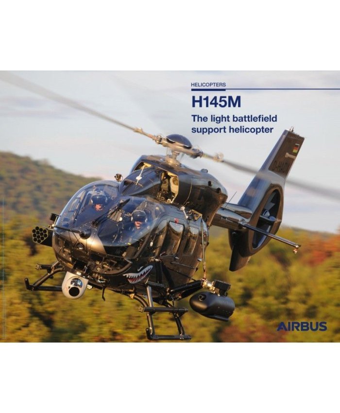 Poster Airbus H145M A1AB008 Airbus Inicio