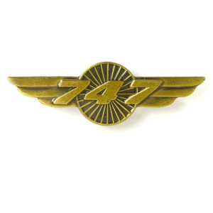 Pin Alas Boeing B747