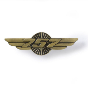 Pin Alas Boeing B757