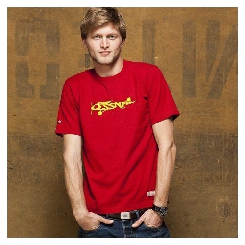 Camiseta Cessna M-SST-CEPL-CA-HR-MD RED CANOE Camisetas Aviación 2