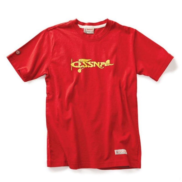 Cessna T-shirt Aviation T-Shirts  BuckerBook €39.90 RED CANOE