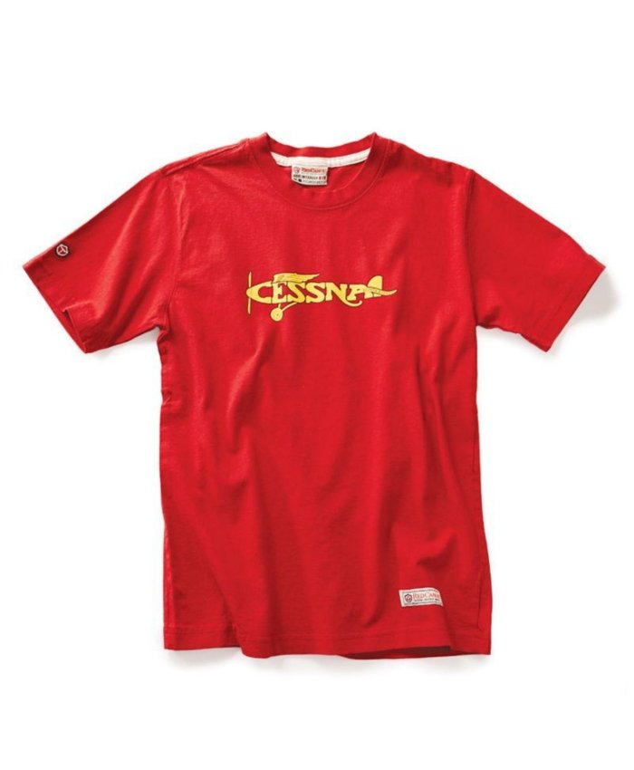 Camiseta Cessna M-SST-CEPL-CA-HR-MD RED CANOE Camisetas Aviación