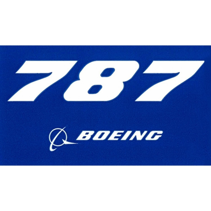 Boeing B787 Blue Sticker Aviation Stickers  BuckerBook €2.50 Boeing