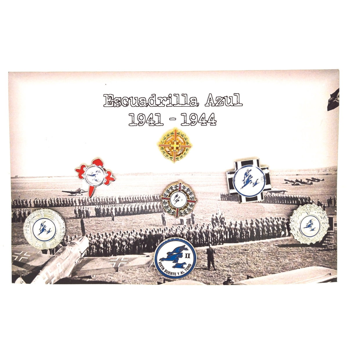 Coleccion Pines Escuadrilla Azul 1941-1944 Pines  BuckerBook 25,00 € 