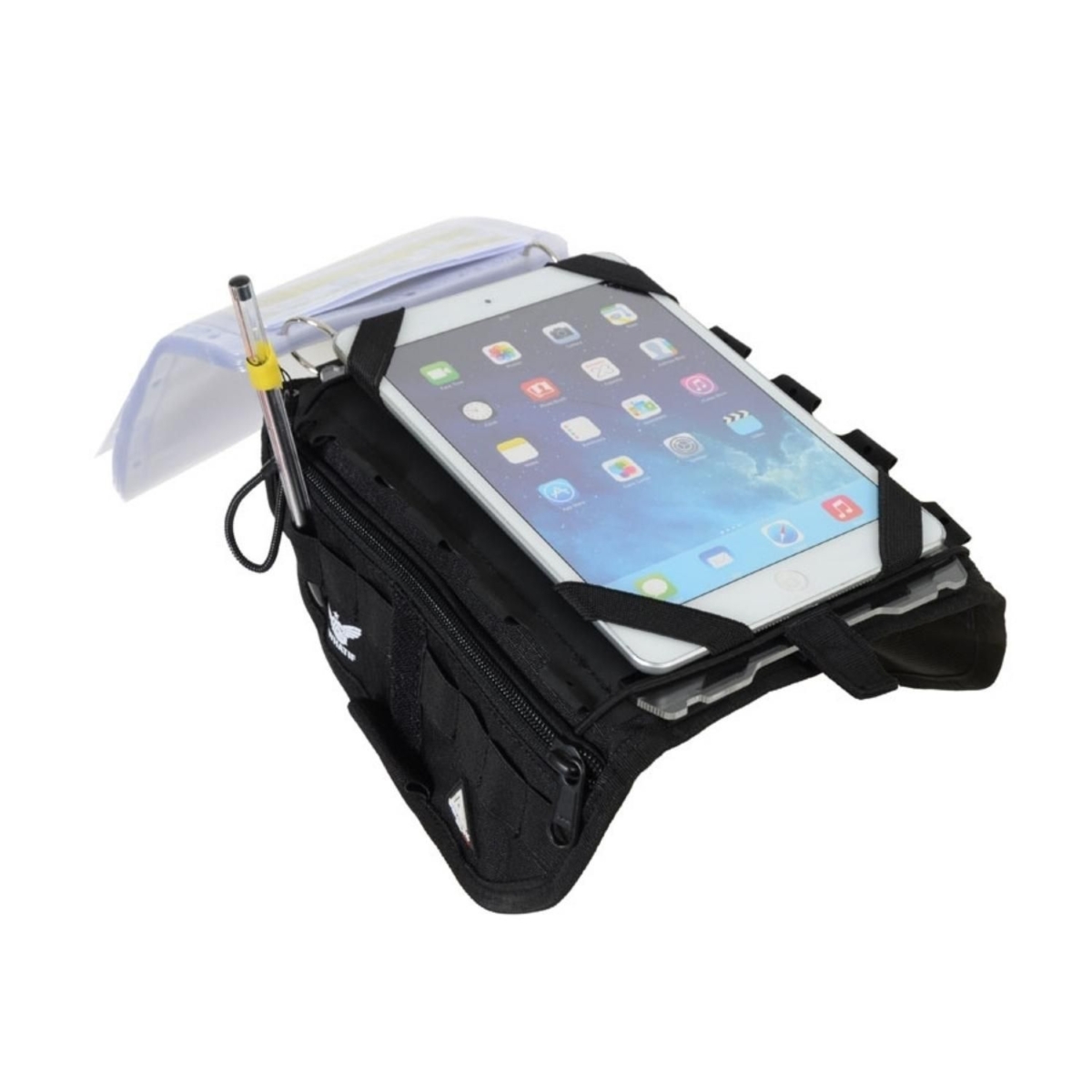 Kneeboard What If Black Dimatex iPad / Tablets / iPhone Kneeboards  BuckerBook €79.99 Dimatex