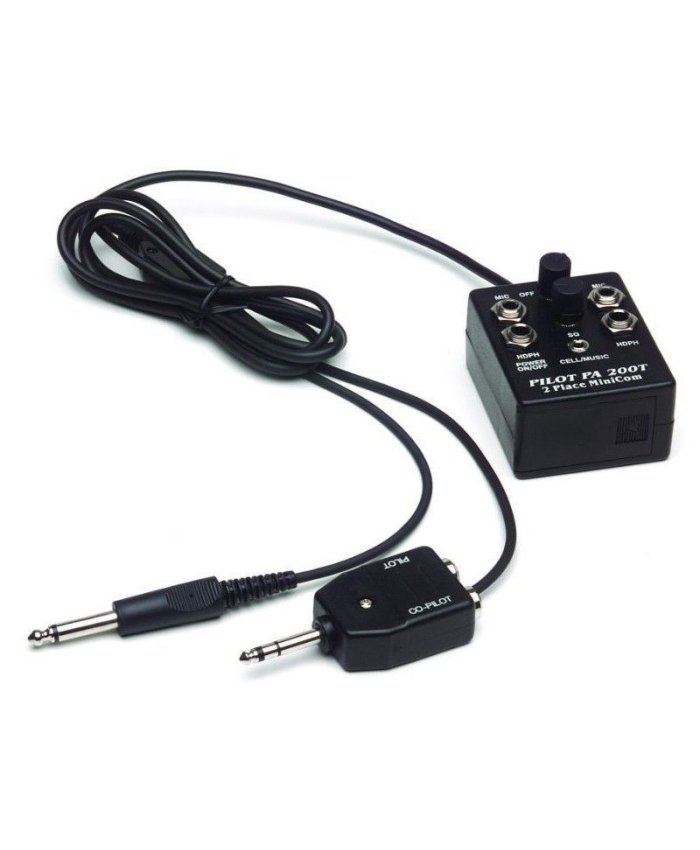 Intercom para 2 PA-200T Pilot-Usa Intercoms
