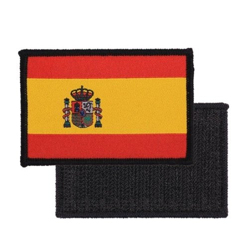 Parche Bordado Bandera de España con Velcro | BuckerBook 2
