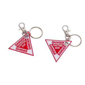 Danger Ejection Seat Keyring