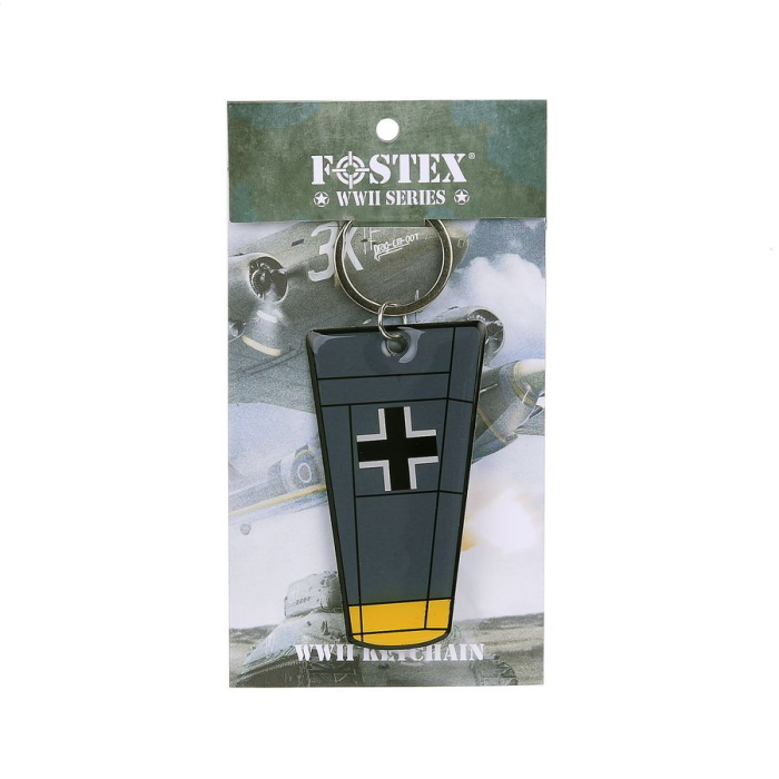 BF-109 Messerschmitt Wing Metal Keyring Military Keyrings 8719298260363 BuckerBook €4.00 Fostex