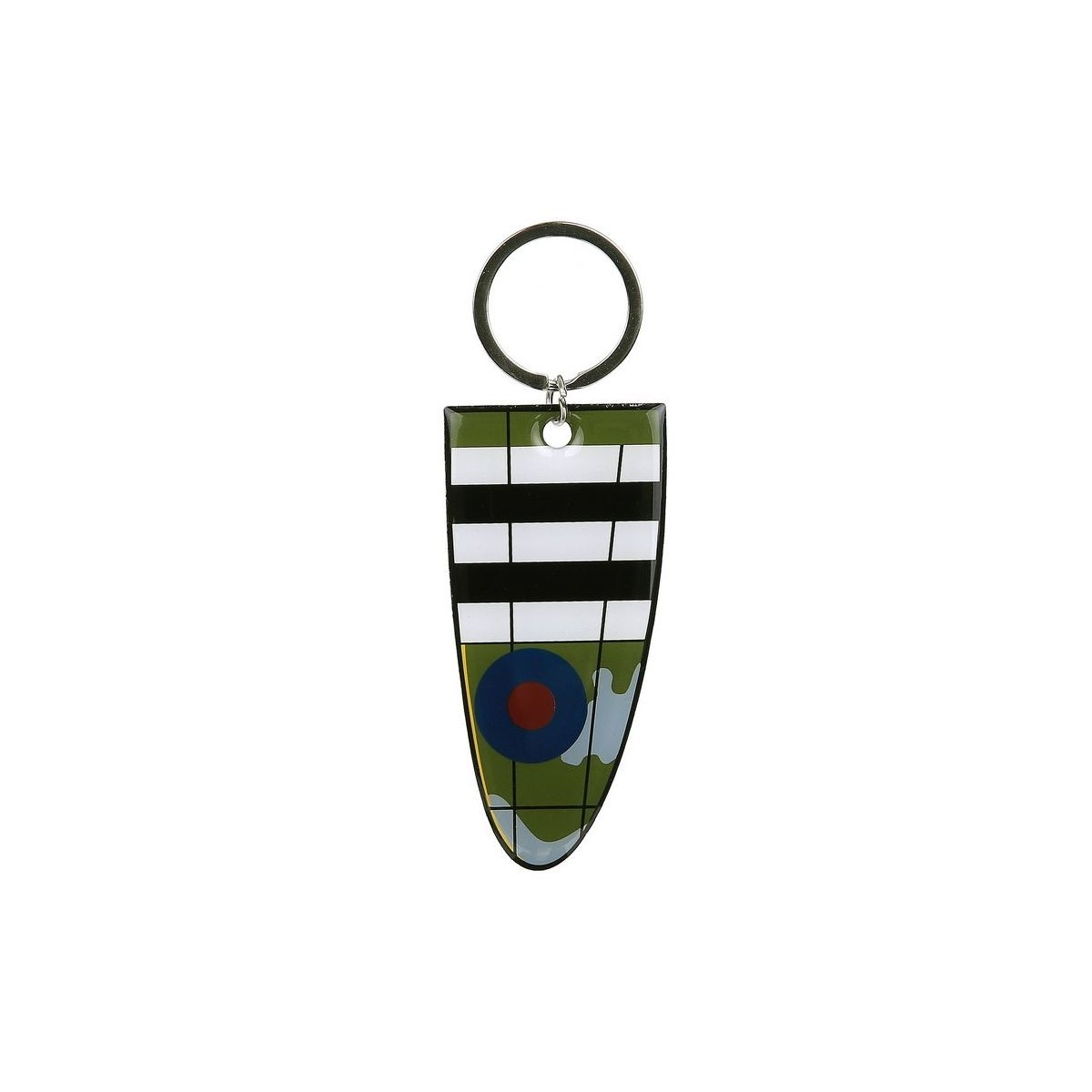 Spitfire Wing Metal Keyring LLAV.METAL.SPITFIRE Fostex Military Keyrings