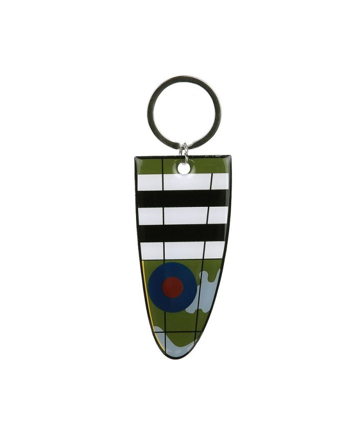 Spitfire Wing Metal Keyring LLAV.METAL.SPITFIRE Fostex Military Keyrings