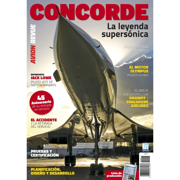 Monográfico Concorde. La Leyenda Supersónica Monográficos  BuckerBook 11,95 € AvionRevue