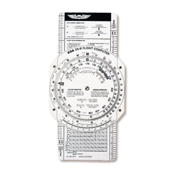 ASA E6-B Computer Rigid Paper Calculators  BuckerBook €15.95 ASA