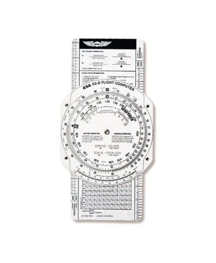 Calculador ASA E6-B Papel Rígido ASA-E6B-PAPER ASA Calculadores