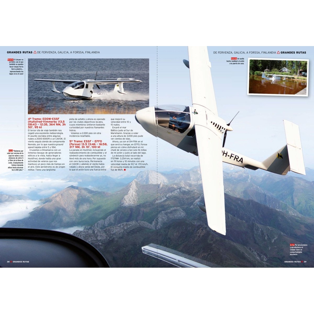 Monografía Grandes Rutas (Vol I) AVIÓN REVUE AR.GR-01 AvionRevue Monographs