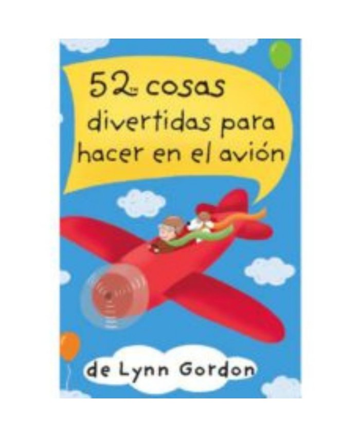 52 Cosas Divertidas para hacer en el Avión [JUEGO DE CARTAS] 9788868217914  Juguetes de Aviones