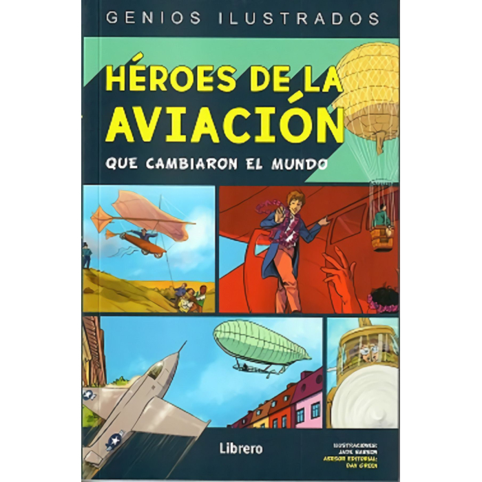 Héroes de la aviación que cambiaron el mundo Librería Aviación Infantil 9789463593786 BuckerBook 6,95 € 