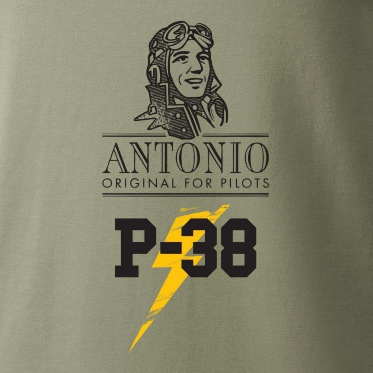 Camiseta P-38 Lightning CAM.P-38 A O F P Camisetas Aviación
