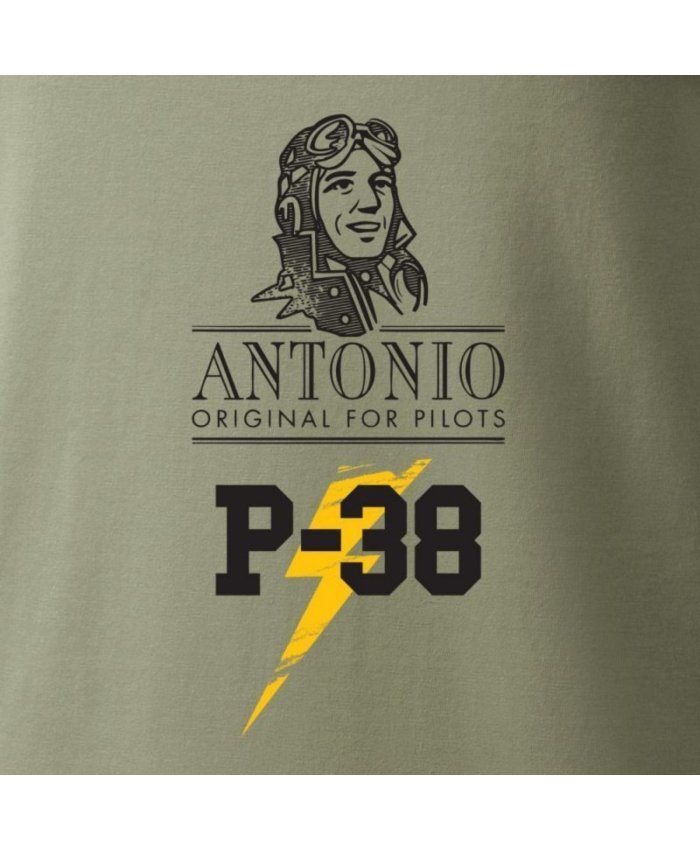 Camiseta P-38 Lightning CAM.P-38 A O F P Camisetas Aviación