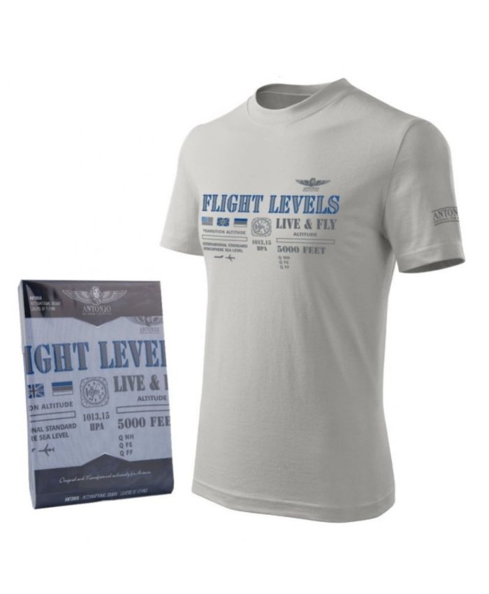 Camiseta Flight Levels CAM.HT A O F P Camisetas Aviación