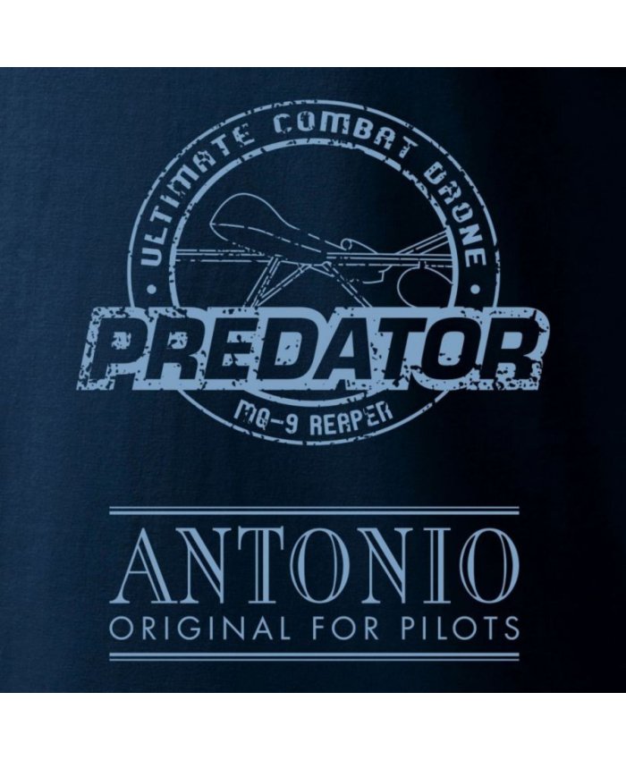 Camiseta MQ-9 Reaper Predator CAM.MQ-9 A O F P Camisetas Aviación