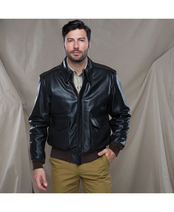 U.S.A.F. 21st. Century A-2 Cockpit Jacket Z21V41 Cockpit USA Mens Pilot Jackets