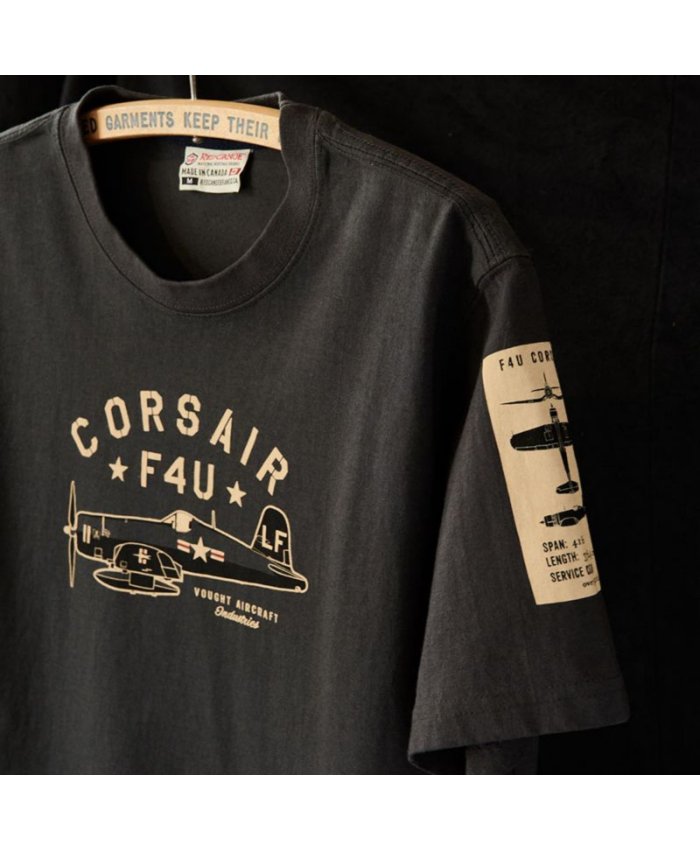 Camiseta Corsair M-SST-CORSAIR-SL RED CANOE Camisetas Aviación