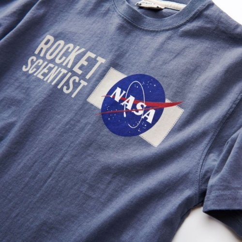 Camiseta Nasa Rocket Scientist M-SST-NASA-US-WB RED CANOE Camisetas Aviación 2