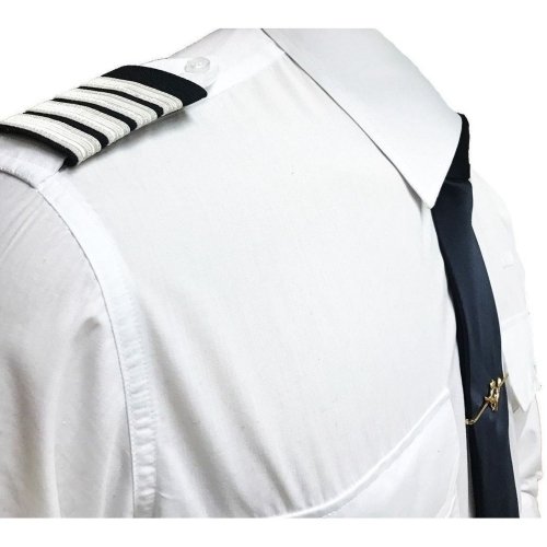 Galones de Piloto 4 Barras Plateadas GAL.4-PLA BuckerBook Premium Galones de Piloto 2