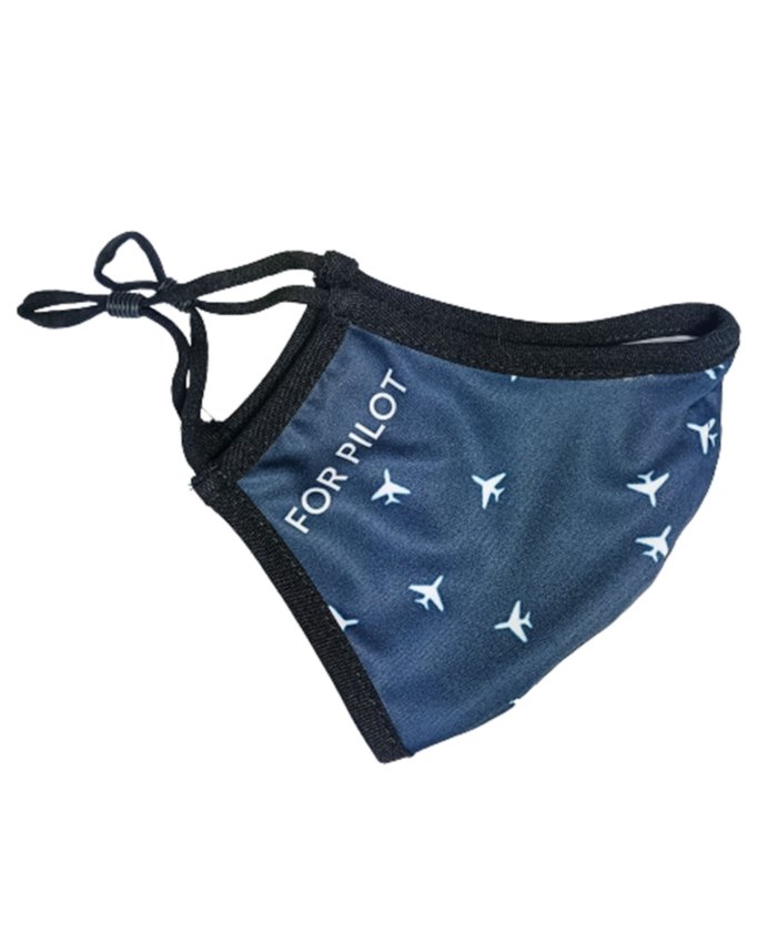 Mascarilla Aeronáutica Avión Blanco MASC-AB BuckerBook Premium Mascarillas