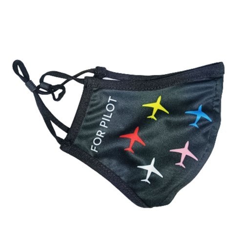 Mascarilla Aeronáutica Aviones de Colores Niño MASC-AAC-Niño BuckerBook Premium Mascarillas 2