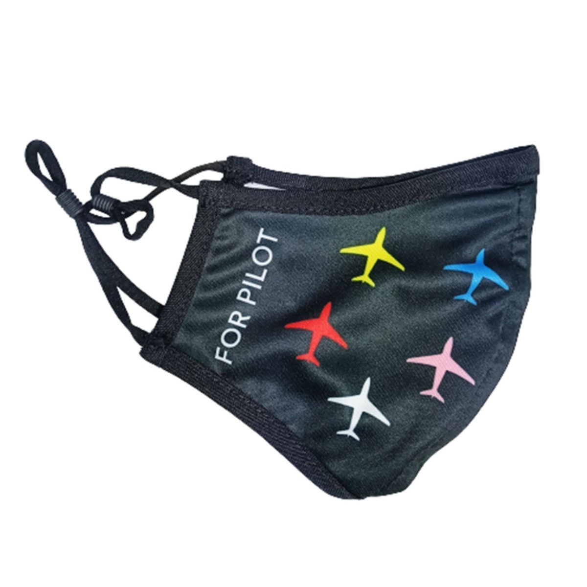 Mascarilla Aeronáutica Aviones de Colores MASC-AAC-Adul BuckerBook Premium Mascarillas