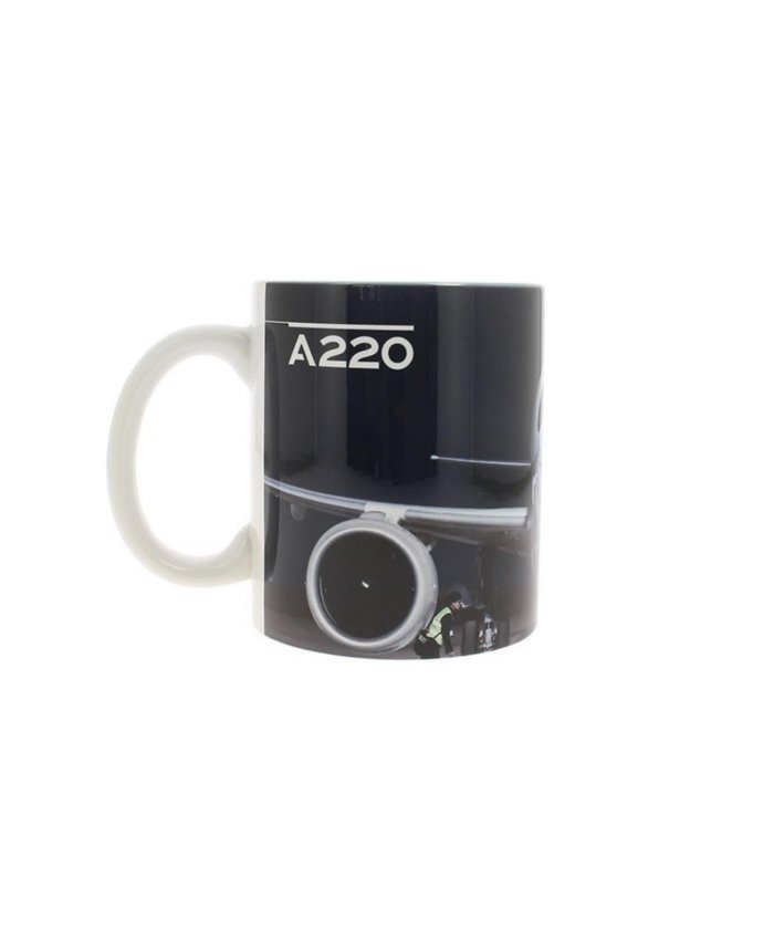 Taza Airbus A220 A1LD017 Airbus Tazas Aviación