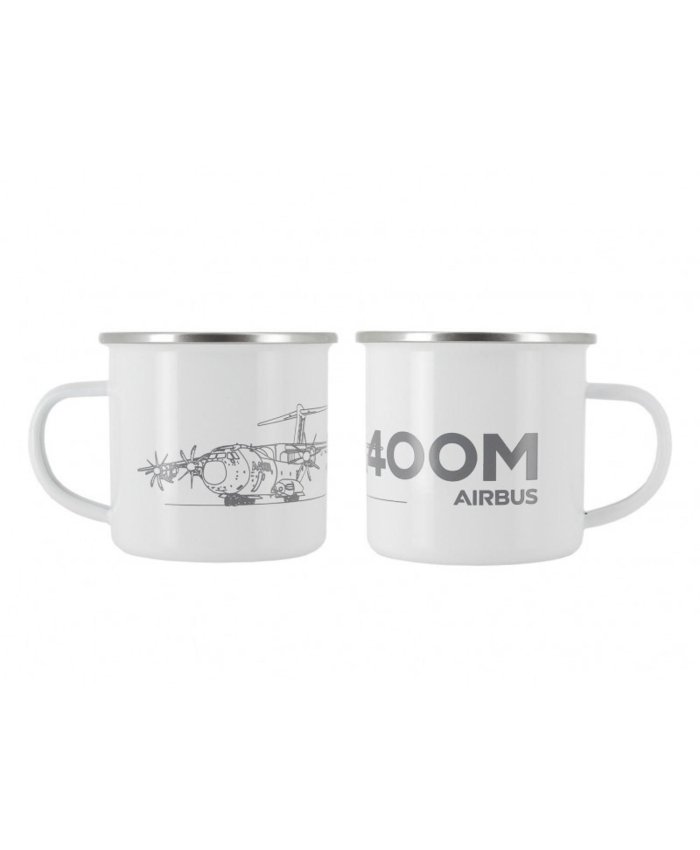 Taza Airbus A400M Aluminio A1LD011 Airbus Tazas Aviación