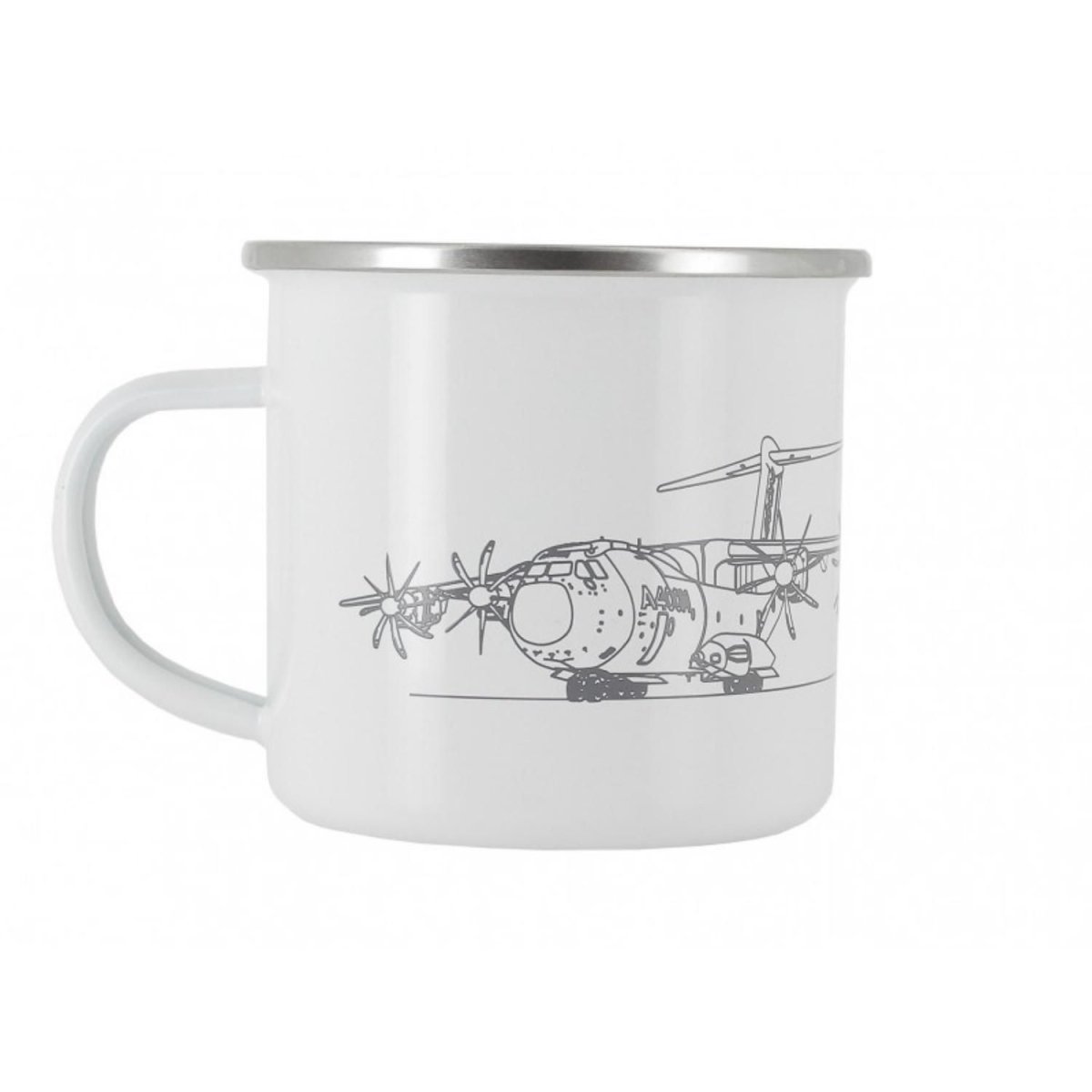 Taza Airbus A400M Aluminio A1LD011 Airbus Tazas Aviación