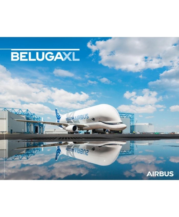 Poster Airbus BELUGAXL Vista Frontal A1AB031 Airbus Pósters de Helicópteros