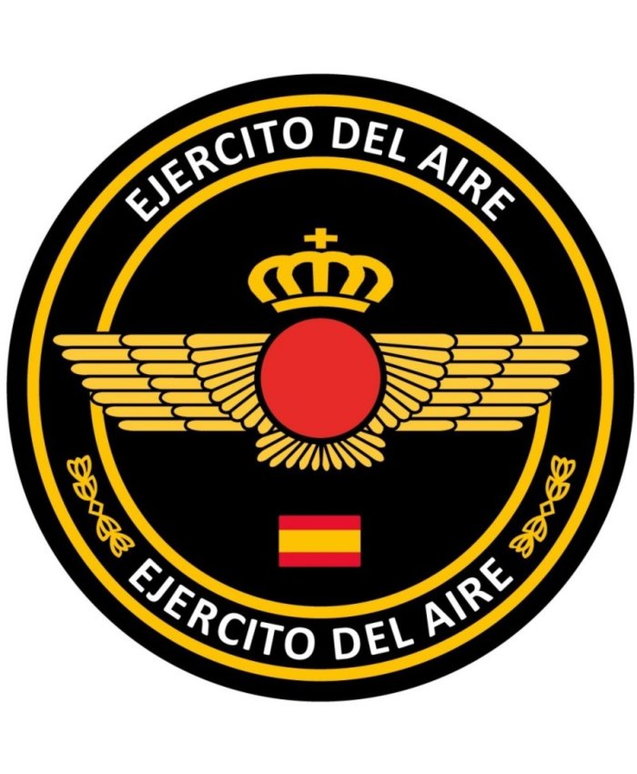 Pegatina Circular Ejercito del Aire 5cm EA112  Pegatinas Aviación