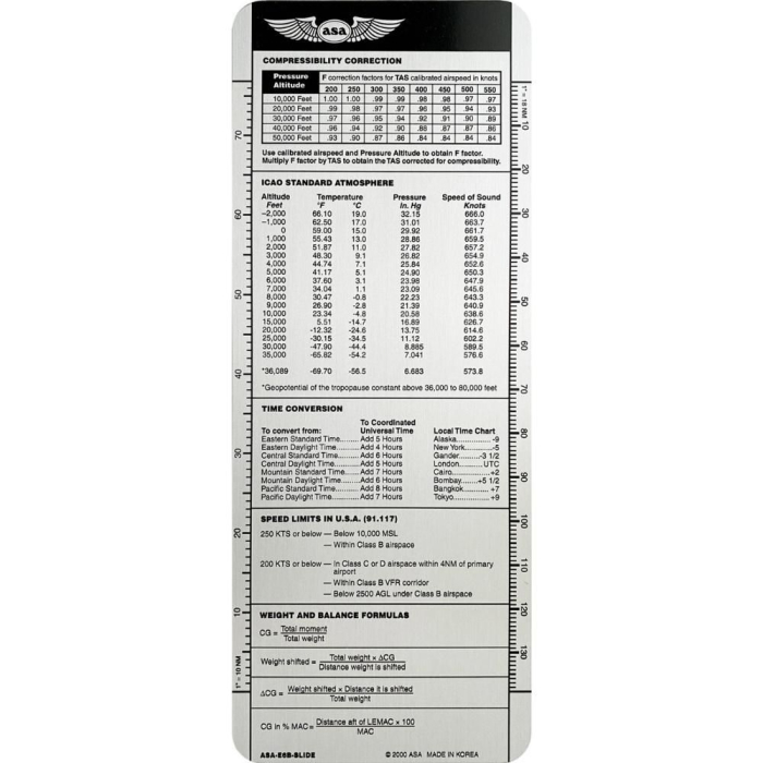 Highspeed E6B Slide Calculators 855734008415 BuckerBook €15.95 ASA