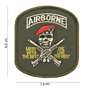 Airborne Skull Patch