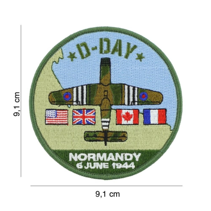 D-Day Horsa Patch Aviation Patches 8719298258193 BuckerBook €5.00 Fostex