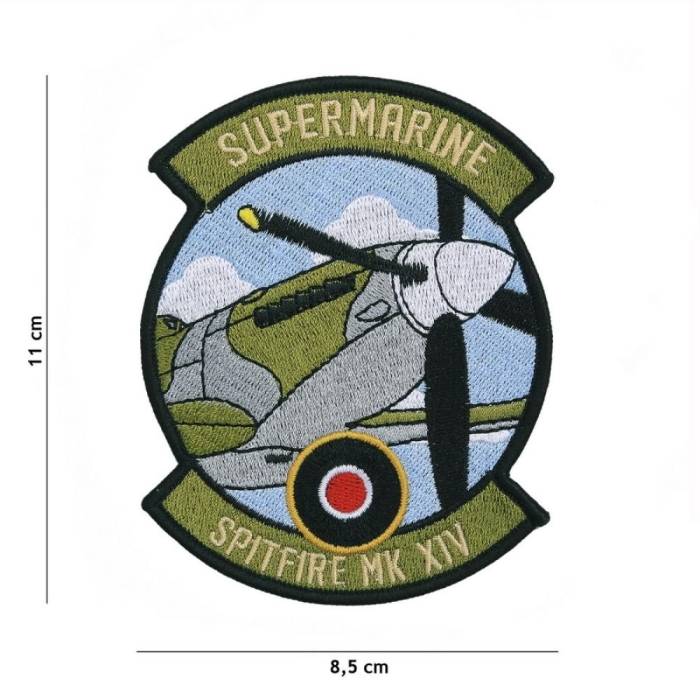 Spitfire Patch Aviation Patches 8719298258490 BuckerBook €5.00 Fostex