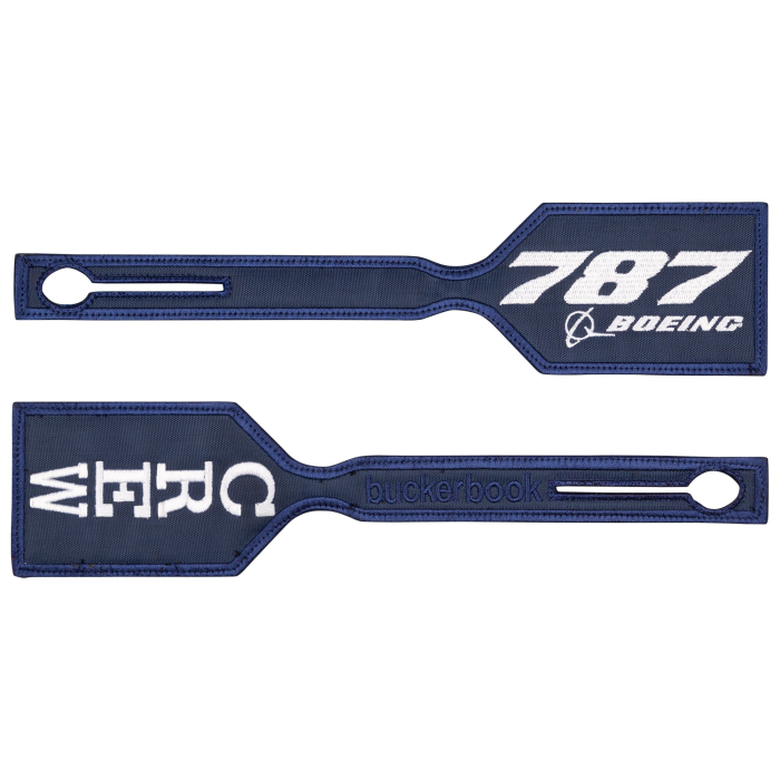 Aeronautical TAG B787 Luggage Tags 7018694039834 BuckerBook €19.90 BuckerBook Premium