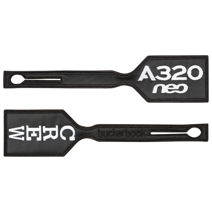 A320Neo Aeronautical Tag Luggage Tags 8114699282028 BuckerBook €19.90 BuckerBook Premium