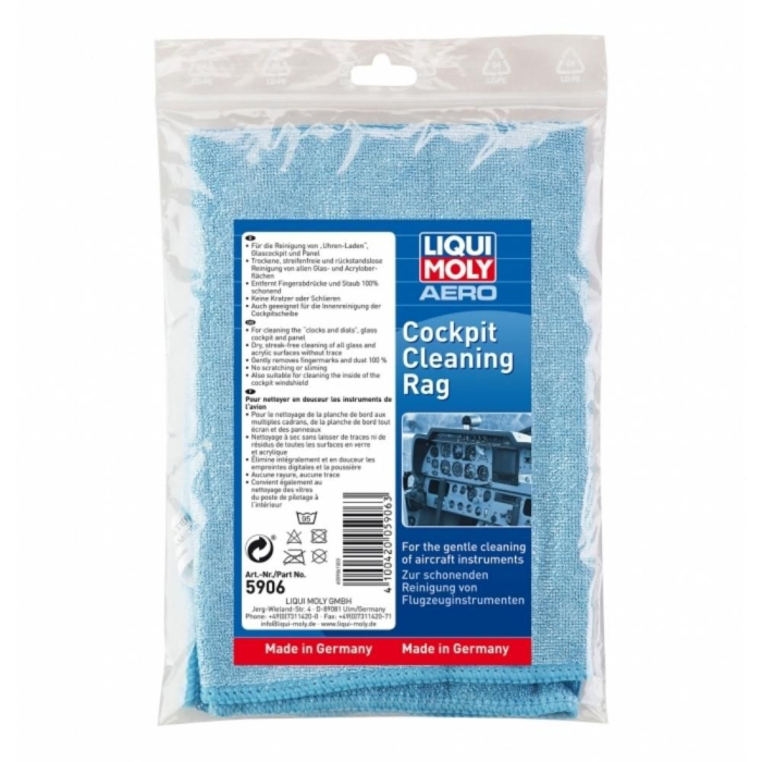 Liqui Moly Cockpit Cleaning Rag Cleaning Equipment 4100420059063 BuckerBook €8.60 Liqui Moly